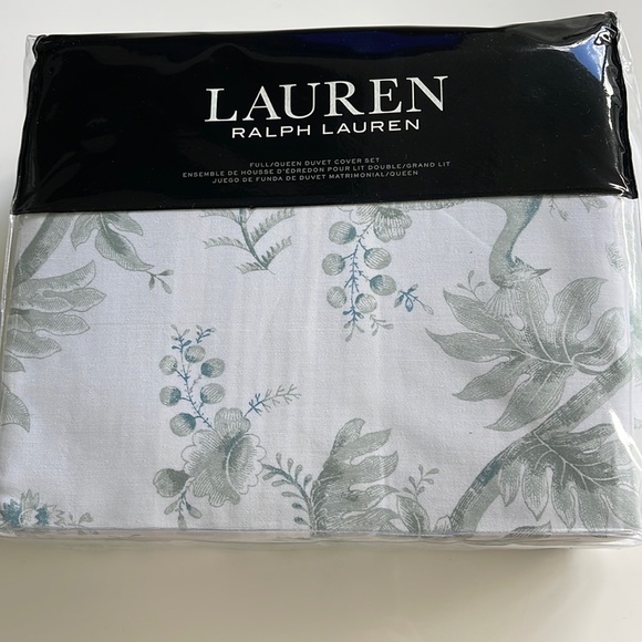 Ralph Lauren Bedding New Ralph Lauren Julianne Toile Sage Full Queen Duvet Cover Set 30